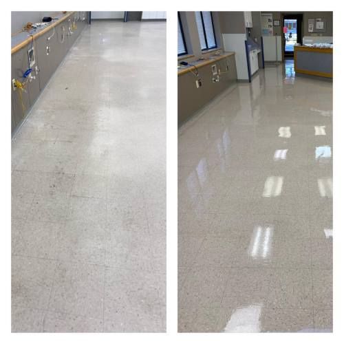 VCT Stripping Waxing Woodstock GA Results 1