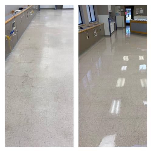 VCT Stripping Waxing Johns Creek GA Results 1